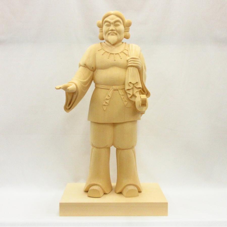 大国主命 立像 総高70cm 【一葉観音】 桧木 【受注生産】