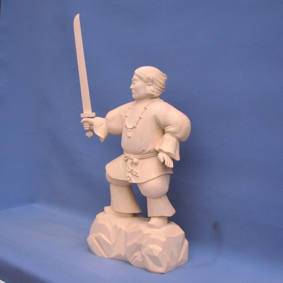 神像 須佐之男命 スサノオ 60cm 桧木 : 栗田こだわり仏像専門店 - 通販