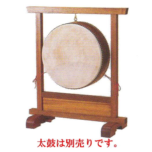 鳥居台 付き 平太鼓 ばち無し 吊り太鼓 和太鼓