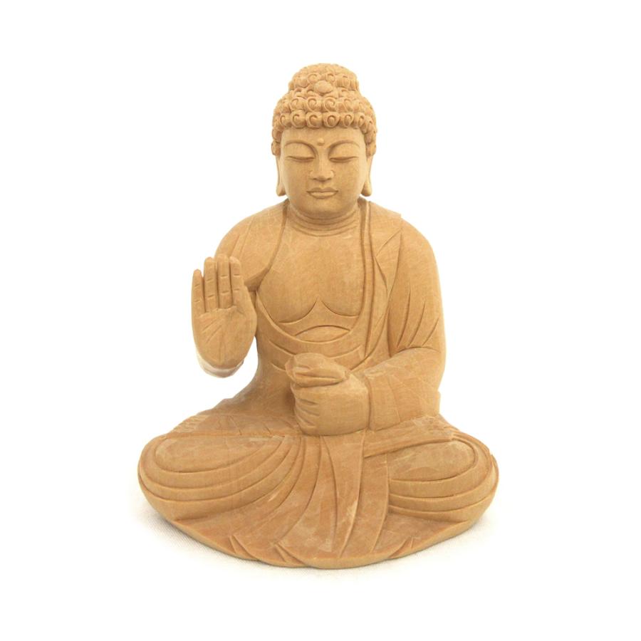 仏像 不空大成如来 座像 2.5寸 桧木 五智如来 美術、工芸品-楽器、手芸、コレクション-仏像