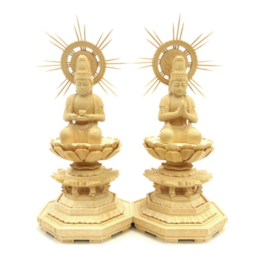 文殊・普賢菩薩像 2躰1組八光堂寺院仏具[寺院仏具専門ショップ] 大阪府
