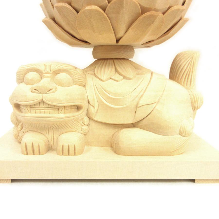 仏像 文殊菩薩（獅子座） 普賢菩薩（象座合掌形） 一対 3.5寸 飛天光背
