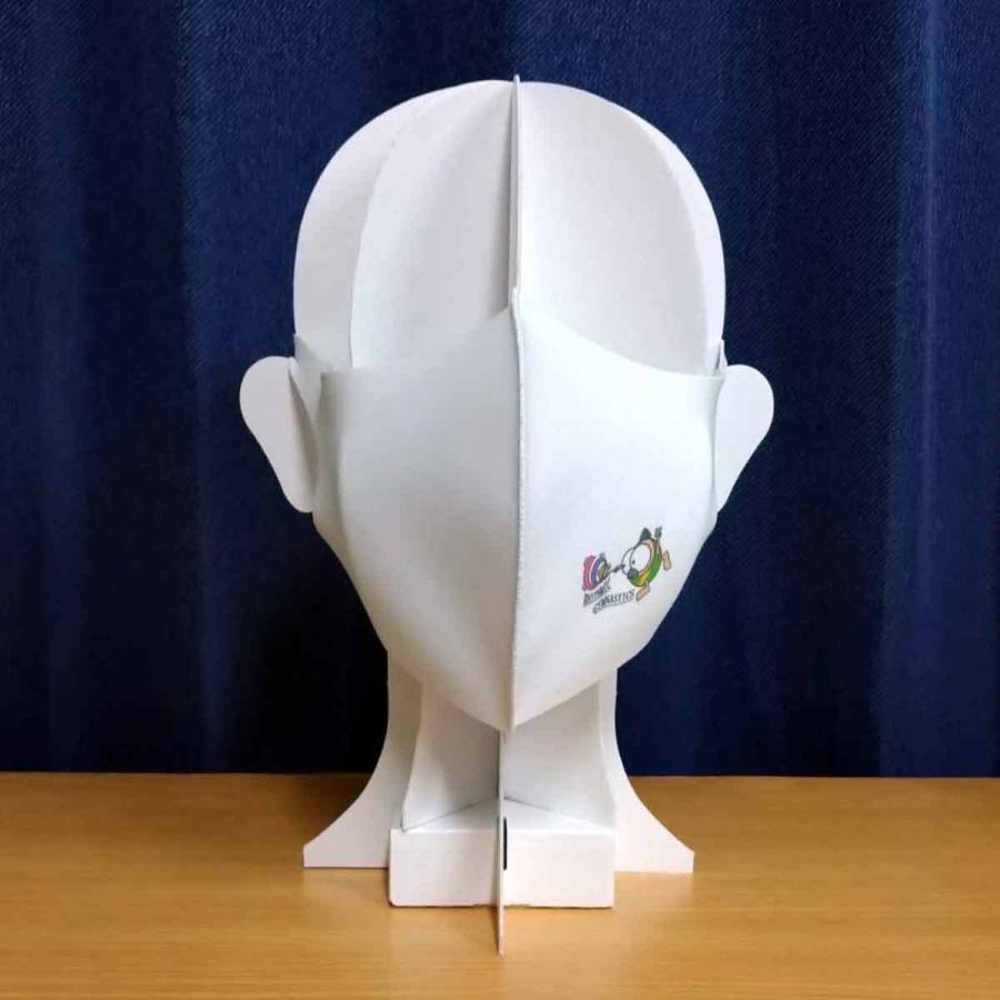 繰り返し使える クリエーターズマスク ユニーク な スポーツキャラクター イラスト プリント 新体操 |  | 05