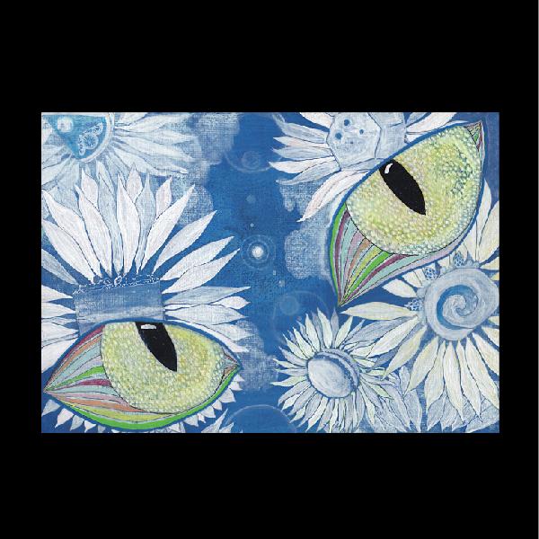 あの空へ 黒 おかしなせかい イラストプリント 半袖 Tシャツ |  | 03