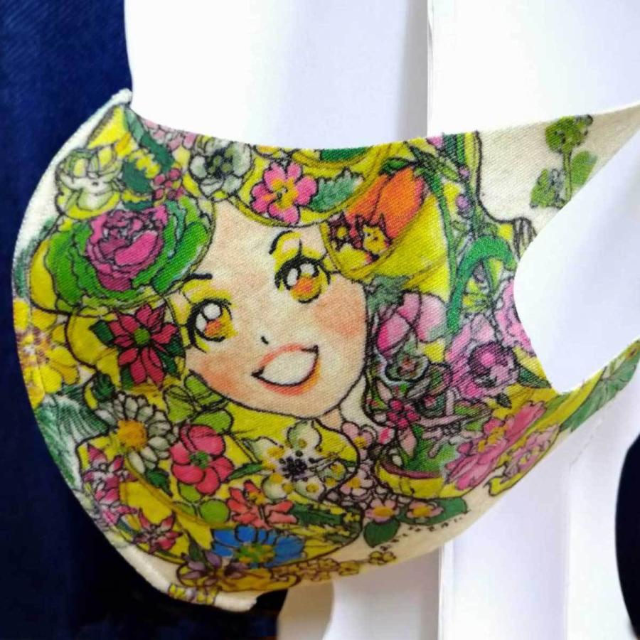 洗って繰り返し使える クリエーターズマスク ユニーク イラスト