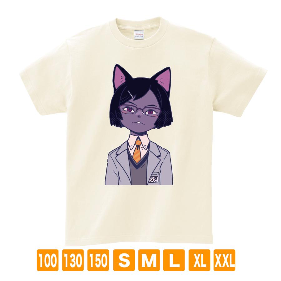 クロ アイボリー サナダシン オリジナルイラスト Tシャツ 半袖 Snd002 02 クリエイターズ天国 くりてん 通販 Yahoo ショッピング