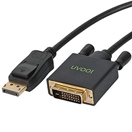 【正規逆輸入品】 DVI to Port Display 特別価格UVOOI Cable Mal好評販売中 DVI-D to DP DisplayPort 1080P, Feet 6.6 その他ネットワーク機器