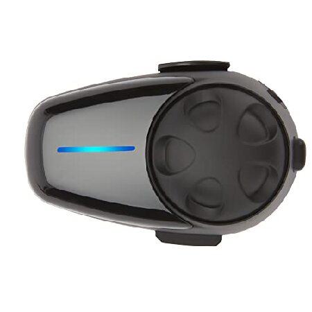 Sena SPH10 Outdoor Sports Bluetooth Stereo Headset Intercom, Black ＆ SMH10-11 Motorcycle Bluetooth Headset Intercom with Universal Microphone Kit (Si