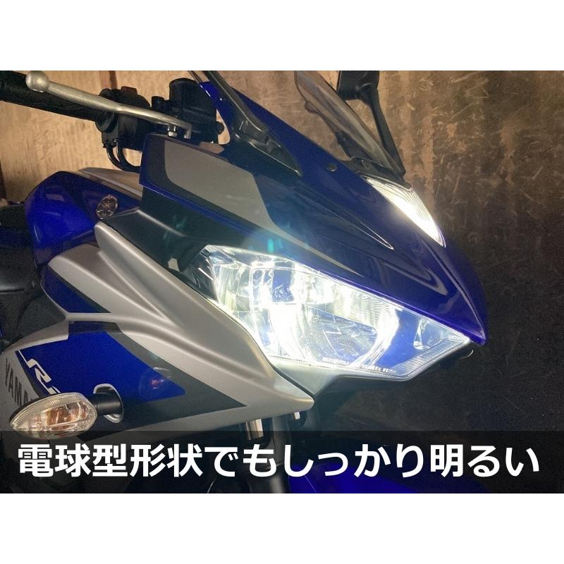 クロライト 車検基準 バイク向け H7 LEDヘッドライトバルブ GLNRVX-H7｜kuro-light｜05