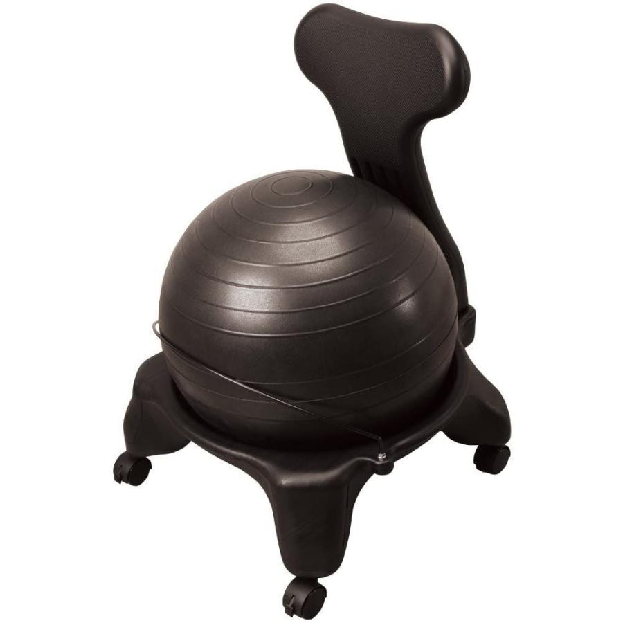 秦運動具工業 バランスボールチェア50cm ブラック DB120CB バランスボールチェア50cm ブラック DB120CB サイズ