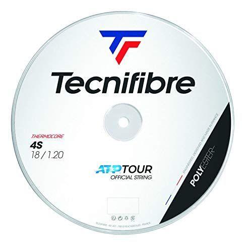 テクニファイバー(Tecnifibre) 硬式テニス ガット 4エス 200m ブラック 1.25mm TFR406