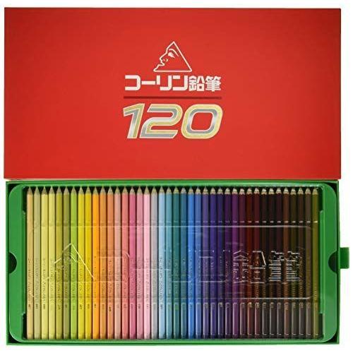 コーリン鉛筆 775六角 120色紙箱入り色鉛筆 775-120