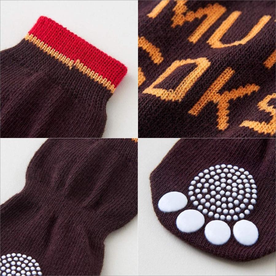 Muttsoks M マットソックス 犬用靴下 靴下 ソックス 肉球保護 滑り止め カナダ 人気 Muttluks 怪我 傷口保護 老犬 ドッグシューズ 靴下