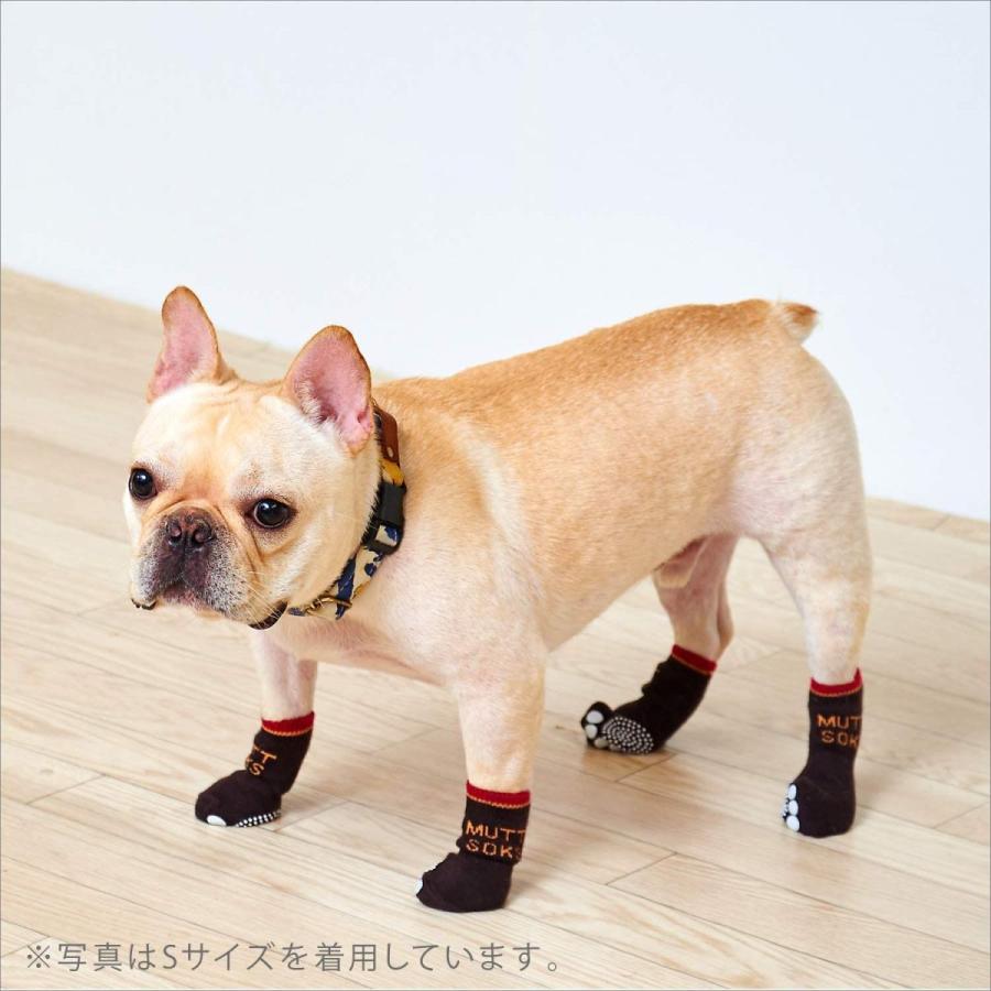 Muttsoks M マットソックス 犬用靴下 靴下 ソックス 肉球保護 滑り止め カナダ 人気 Muttluks 怪我 傷口保護 老犬 ドッグシューズ 靴下