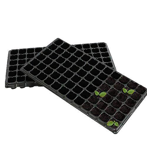 Aitreasure 5枚 育苗ポット トレー 育苗箱 直営店に限定 54cm 穴 X 5cm 72 28cm