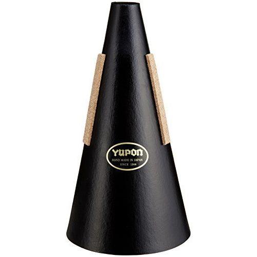 ユポン ミュート ストレート フレンチホルン用 チューニング管付 黒 YPN-015593