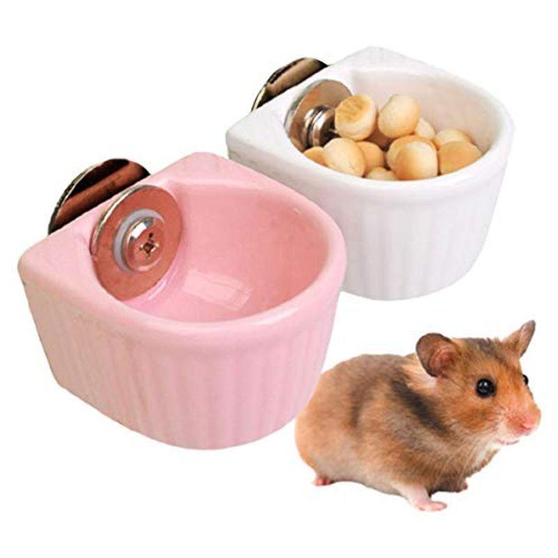 お得な2個セット Iikuru ハムスター 水飲み 餌入れ 給水器 陶器 ジャンガリアン エサ 器 水入れ えさ入れ 小鳥 キンクマ Kuros Shop 通販 Yahoo ショッピング