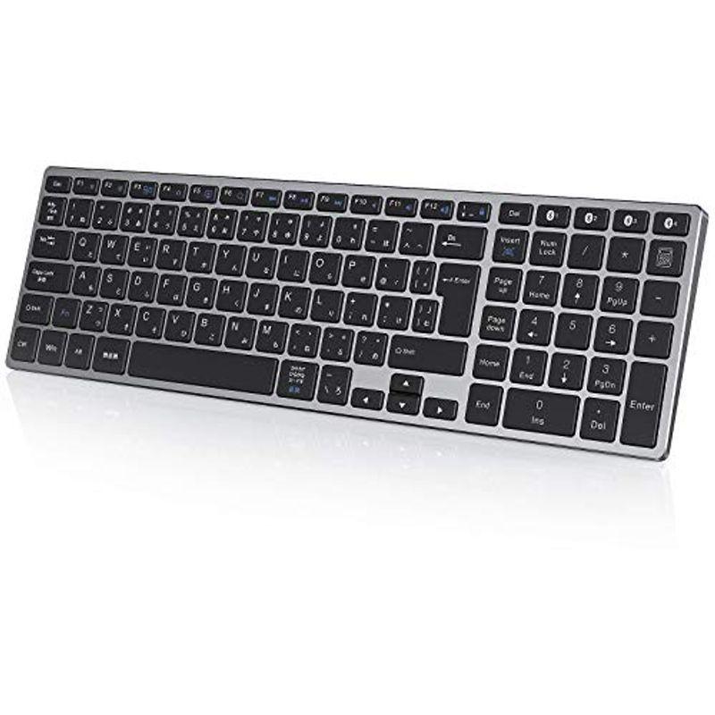 Seenda Bluetooth キーボード 日本語配列 4台同時接続可能 ワイヤレスキーボード 無線 充電式 アルミ合金製 軽量 超薄 静 20211030191931 00067 Kuros Shop 通販 Yahoo ショッピング