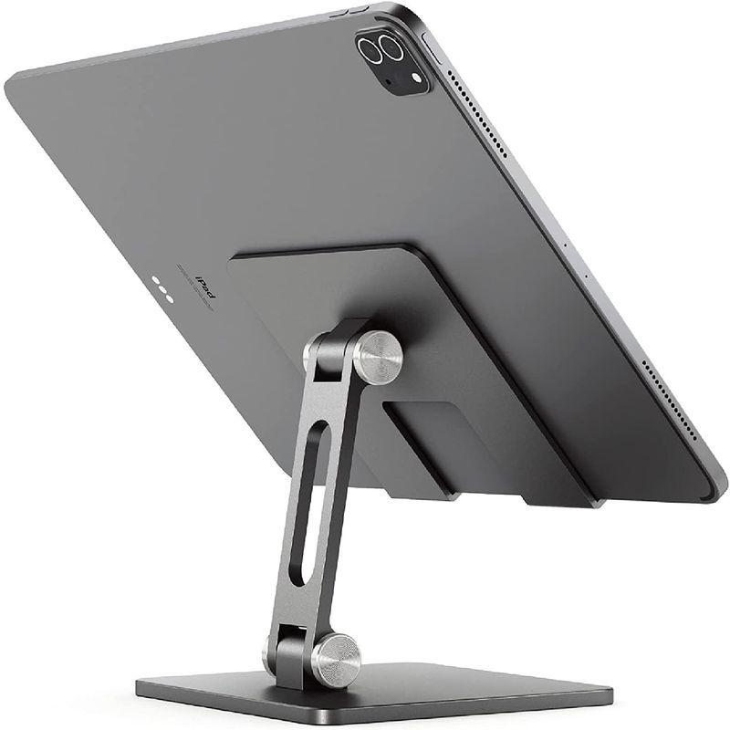 iPad スタンド タブレット スタンド アルミ ホルダー 携帯 スタンド 卓上 アイパッド スタンド 折りたたみ iPad stand 角｜kuro-shop｜07