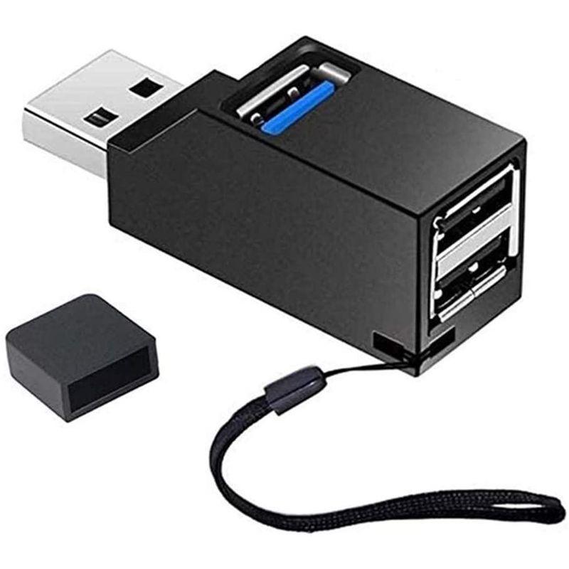 USBハブ 3ポート USB3.0＋USB2.0コンボハブ 超小型 バスパワー usbハブ USBポート拡張 高速 軽量 コンパクト 携帯便