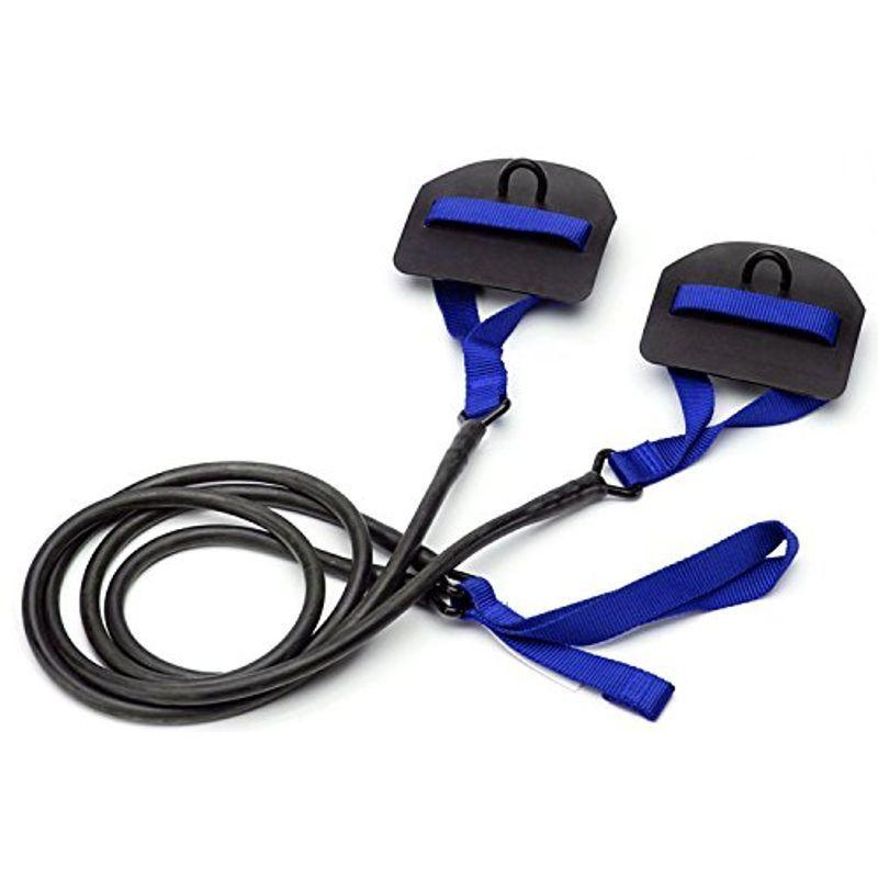 Soltec‐swim(ソルテック) 水泳用 トレーニングチューブ ストレッチコードウィズパドル 201518 ブルー LL(アスリート)