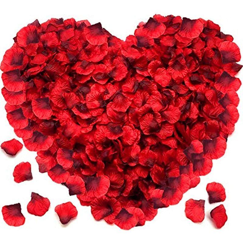 花びら 00枚セット フラワーシャワー 桜吹雪 薔薇 造花 プロポーズ 飾り 結婚式 ウエディング ２次会 誕生日 お祝い 演出にローズ Kuros Shop 通販 Yahoo ショッピング