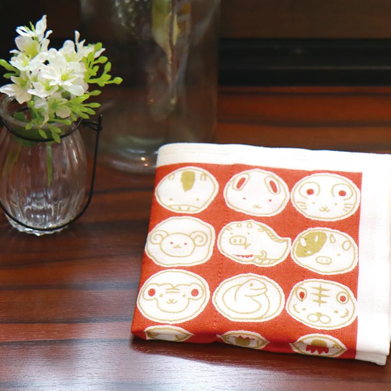 京都くろちく 迎春・大切ふきん 十二支和菓子・京都くろちく 本店