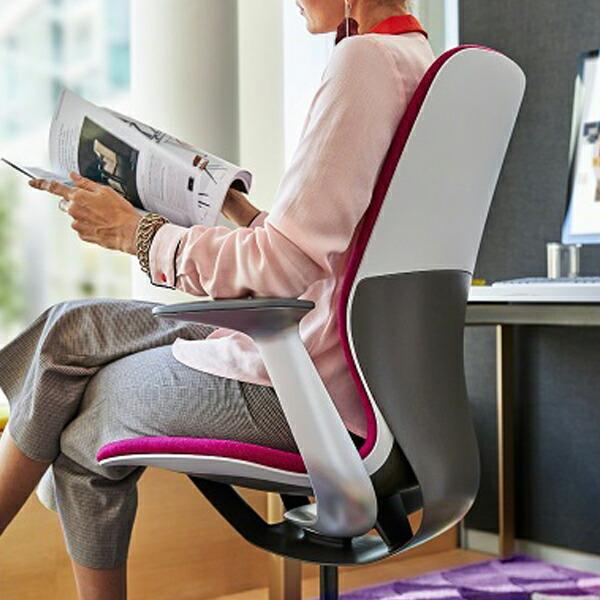 Steelcase（スチールケース） Steelcase SILQ [ PLATINUM & MERLE ] デザインチェア 3color ...