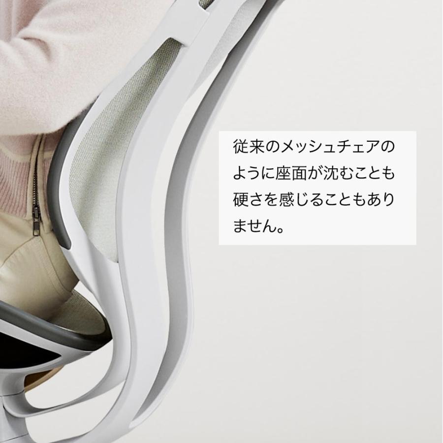 Steelcase（スチールケース） Karman [ Merle × Red Bule ] 半透明なメッシュ張地 カーマン マール レッド ...