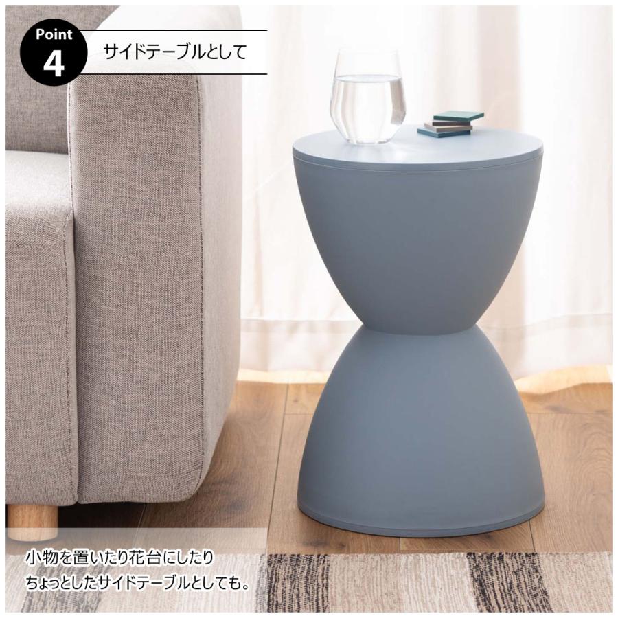 東谷 スツール 軽量 お手入れ簡単 ポリプロピレン製 PC-680 チェア