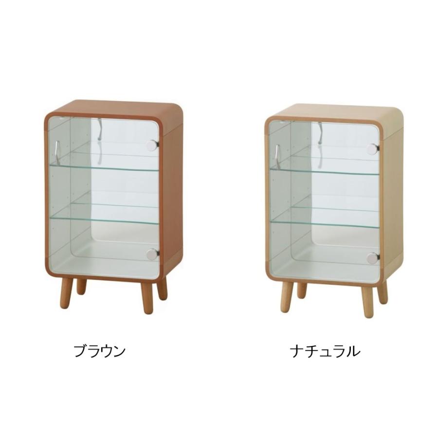 コレクションシェルフS 東谷 PT-611BR PT-611NA 推し棚 飾り棚 コレクション棚 収納棚の画像