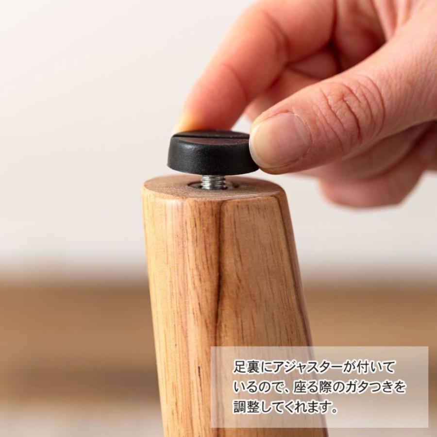 スツール 東谷 MYS-602 4color 丸椅子 しっかりとした座り心地 少し低めの座面 ラウンド 腰掛 イス オットマン 簡易椅子 チェア_11