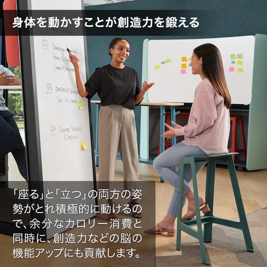 Steelcase（スチールケース） フレックス パーチ スツール 軽く