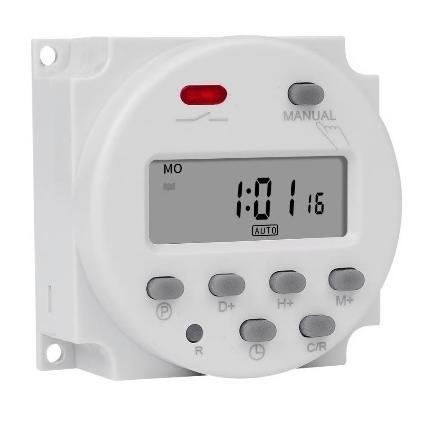 タイマー AC100V 10A 鍵付き② AC220V高品質LCDデジタルパワー17プログラマブルタイマー時間リレー