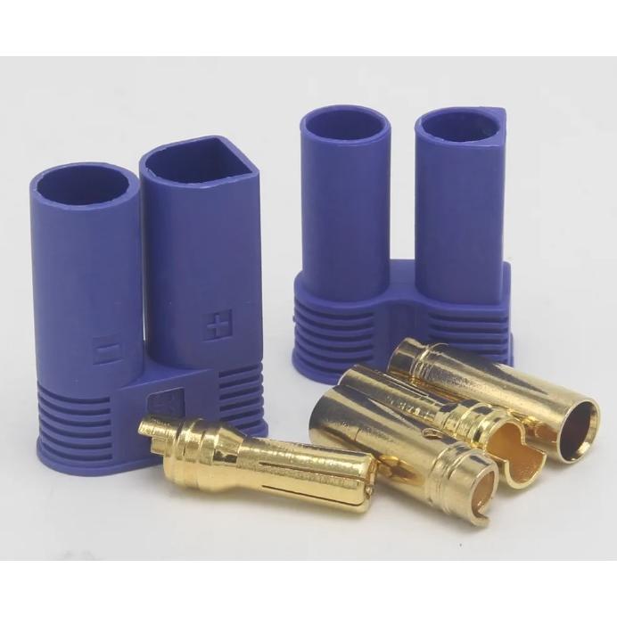 RC esclipoバッテリー用100A大電流EC5コネクタブルーソケットプラグ