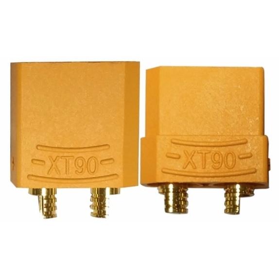 高電流対応XT90コネクタオス/メス1セット定格90A！ : クロギ