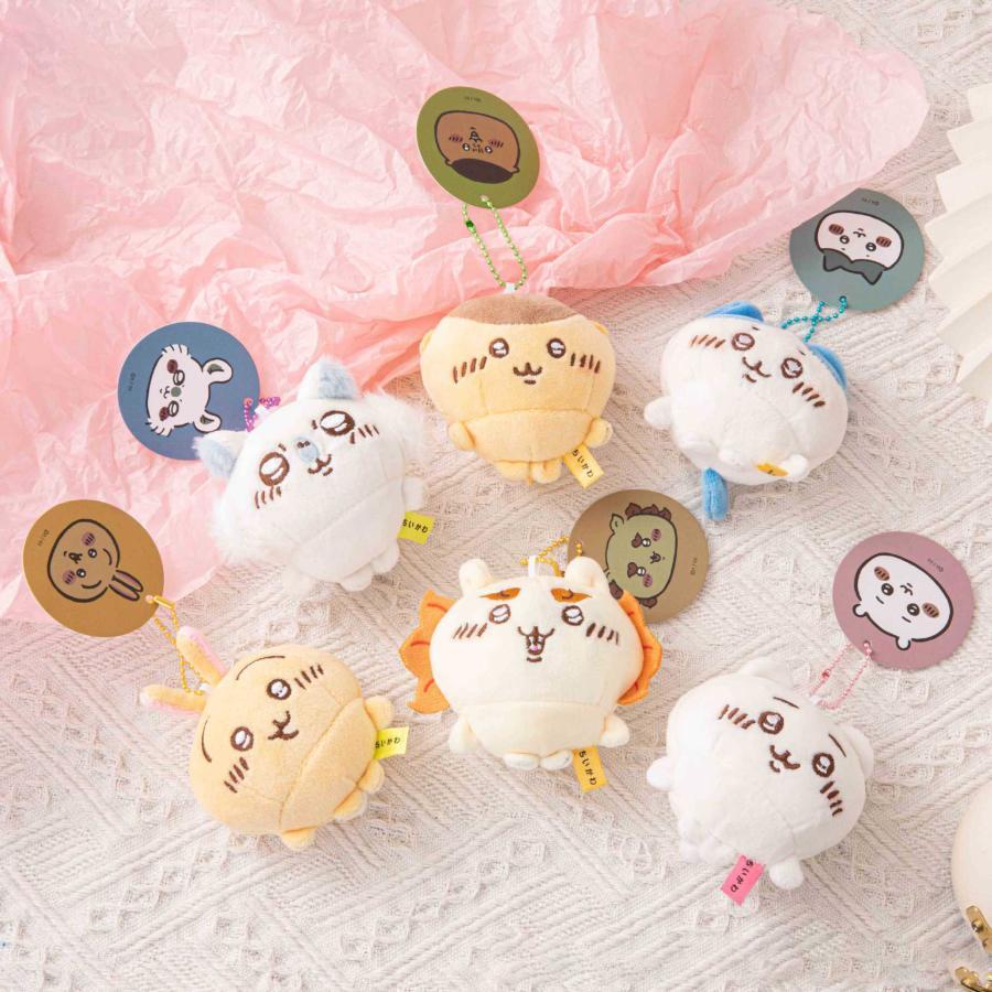 ちいかわ ぬいぐるみキーホルダー ハチワレ 可愛い 萌えグッズ 人気