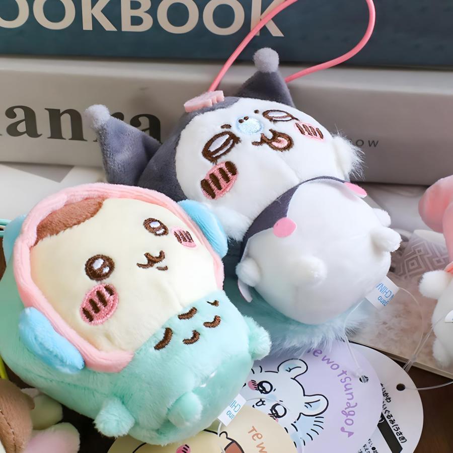 ちいかわ 5個 ぬいぐるみ キーホルダー 誕生日 プレゼント アニメ萌え