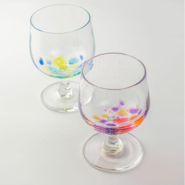 Kohakutoワイングラス ピンク キッチン 食卓 ワイングラス コップ 記念品 お祝い プレゼント ガラス 黒壁 滋賀県web物産展 45 2 黒壁 Web Store 通販 Yahoo ショッピング