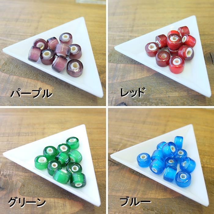 White Hearts beads/ホワイトハーツ/ビーズ/10Φ/大袋/100g/約120個