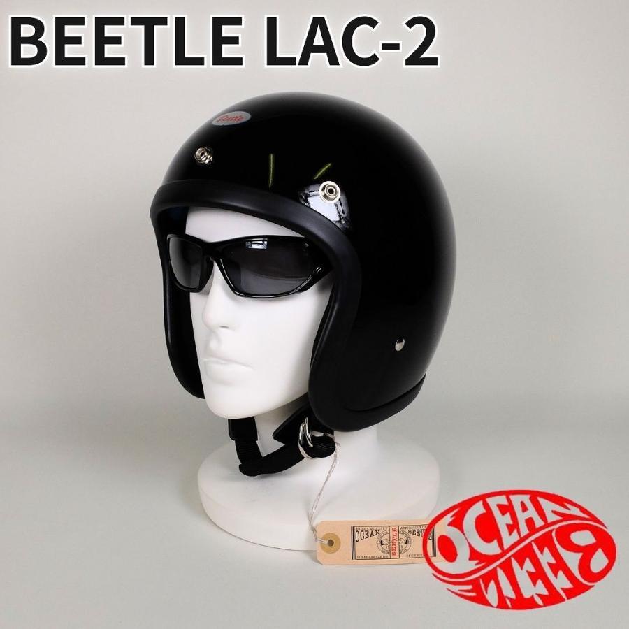 オーシャンビートル/OCEAN BEETLE/BEETLE LAC2/チークパット : 黒革