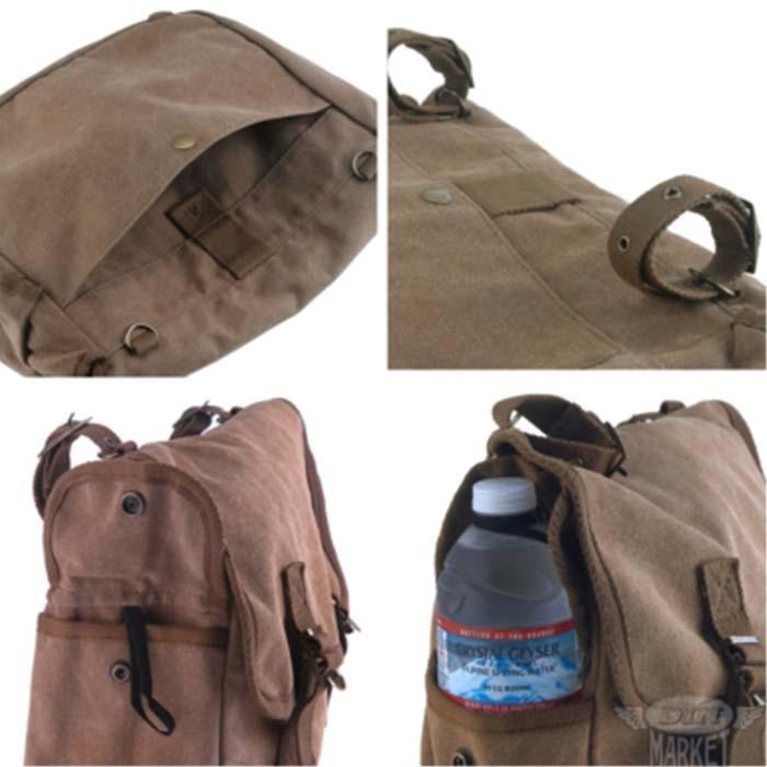 DIN MARKET（ディンマーケット） DIN MARKET Canvas Saddle Bag / 2WAY