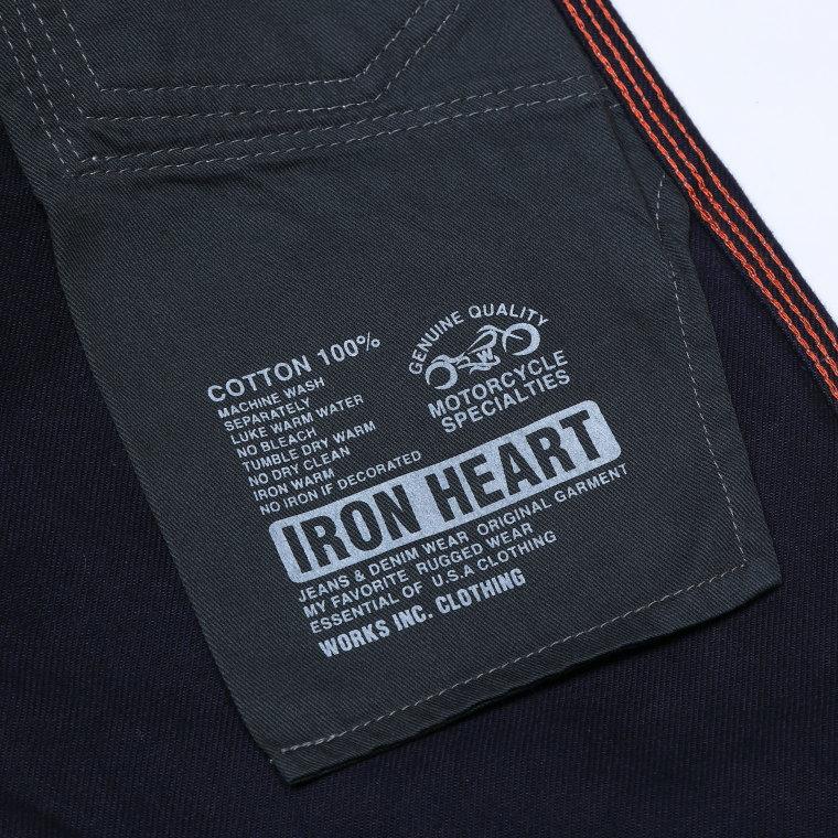 IRON HEART 12oz ウォバッシュ エンジニアペインターパンツ 814 :IH15-007:黒革レザークラフト - 通販