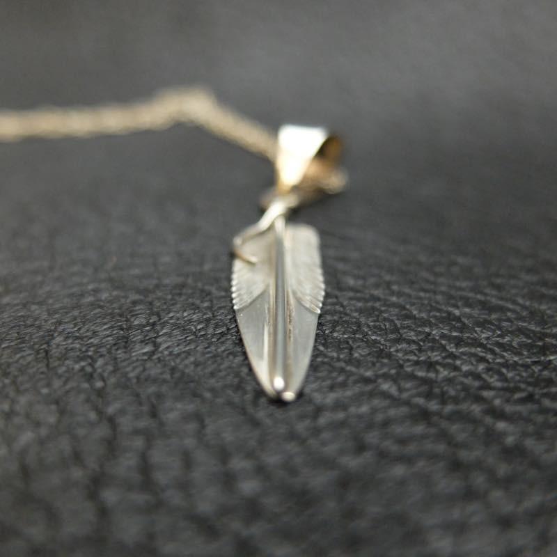 インディアンジュエリー(刻印有 / CC)STERLING フェザー インディアンジュエリー(刻印有 / CC)STERLING フェザー