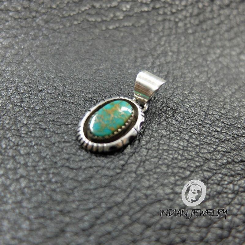 インディアンジュエリー ナバホ族 Al Augustin Largo Sterling ターコイズ シルバーペンダントトップ Inla 黒革レザークラフト 通販 Yahoo ショッピング