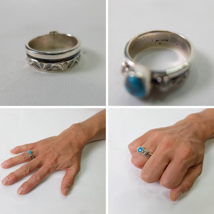 INDIAN JEWELRY/リング/STERLING/Henry Mariano/ヘンリー・マリアーノ