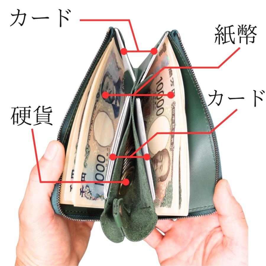KUROKAWA Claccino L-ZIP2 長財布 クラッチーノ 牛革 本革 5カラー