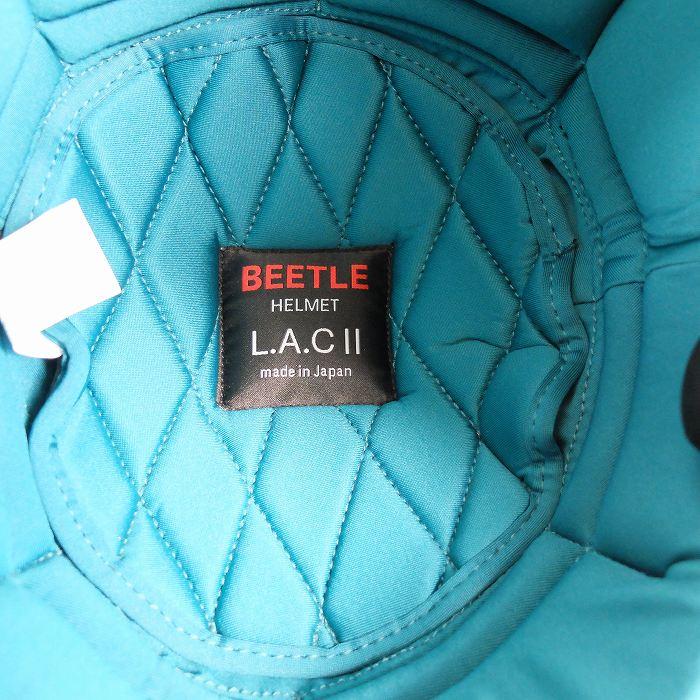 OCEAN BEETLE/オーシャンビートル/L.A.C-2/エルエーシー2/アイボリー/ivory/ビートル/ヘルメット/ジェットヘルメット/ジェッペル/チョッパーヘルメットの画像