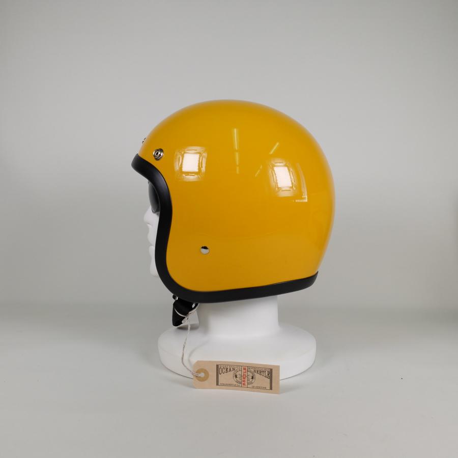 オーシャンビートル LAC ocean beatle チョッパーヘルメット OCEAN BEETLE オーシャンビートル L.A.C/エルエーシー ブラック