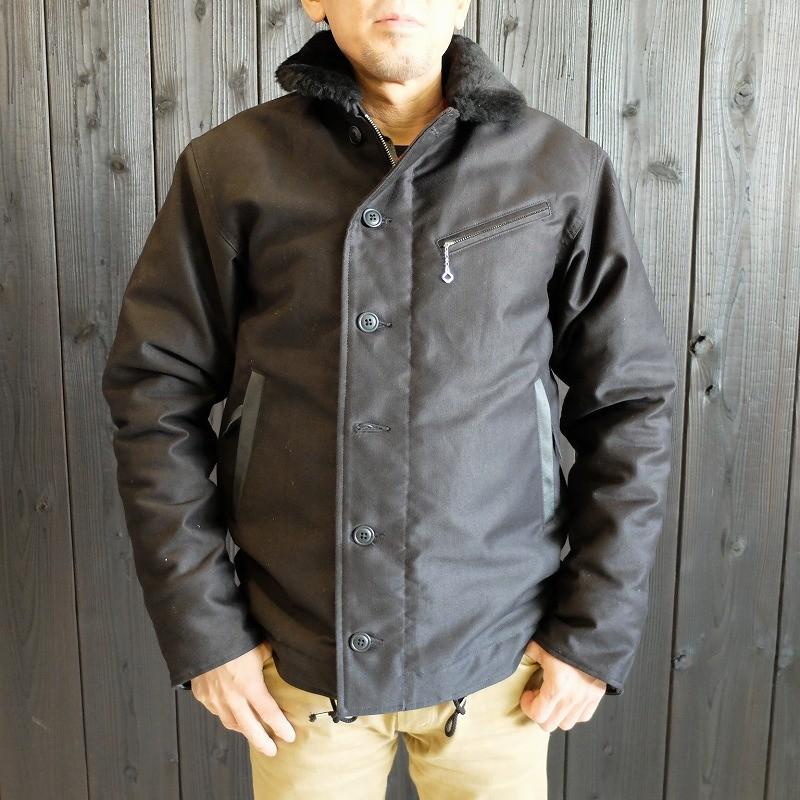 SKULL FLIGHT/スカルフライト　N-1　ライダースデッキジャケット